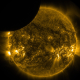 Illustration for article titled A Lunar Transit Looks Awesome Up-Close And Personal